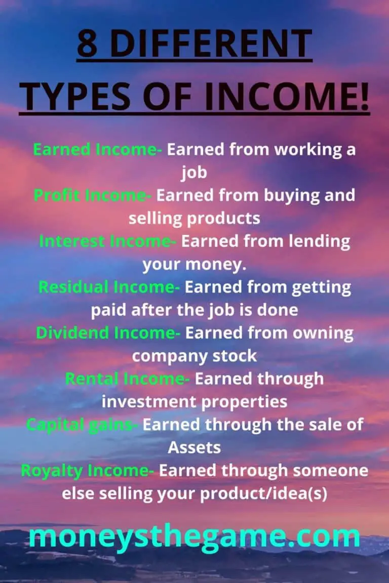 Ways Of Income